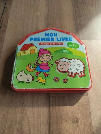 Mon premier livre puzzle animaux de la ferme