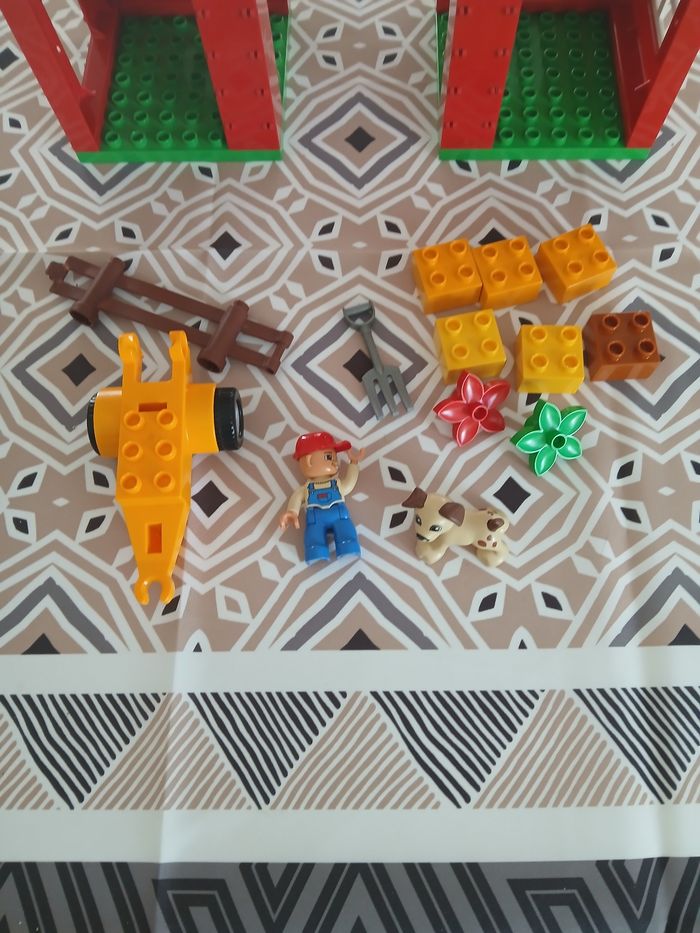 Lot pièces détachées lego duplo la ferme 5649 - photo numéro 2