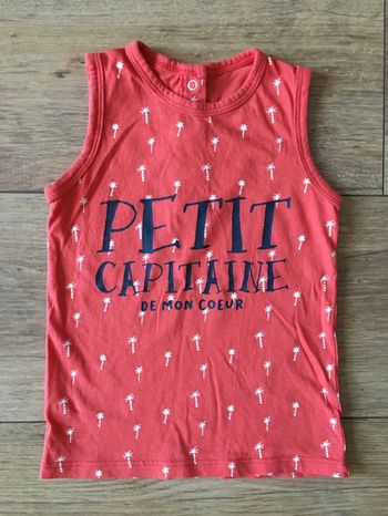 Débardeur coton 18 mois