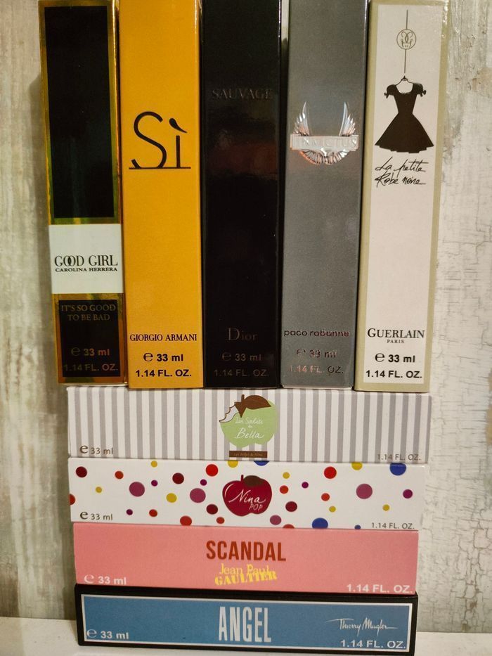 Lot de parfums