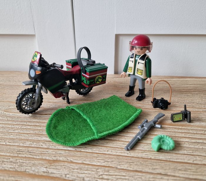 Playmobil 5237 Explorateur et moto