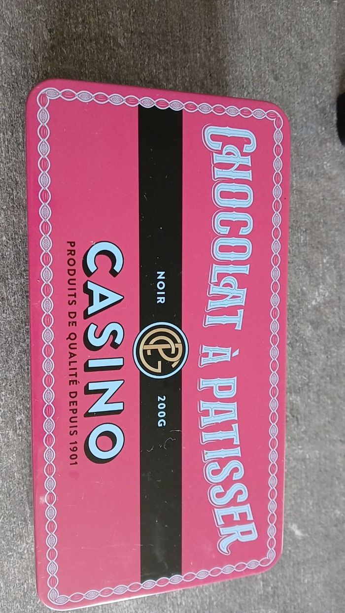 Boite vintage casino