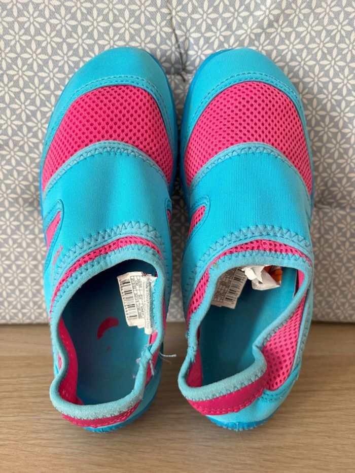 Chaussures Aquatiques Elastiques "Décathlon" 34/35 - photo numéro 4