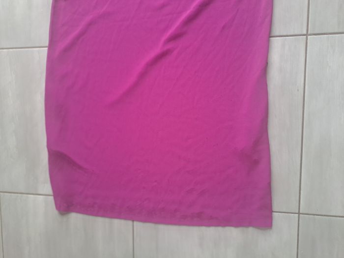 Robe mi longue violet Grain de Malice Taille 48 - photo numéro 4