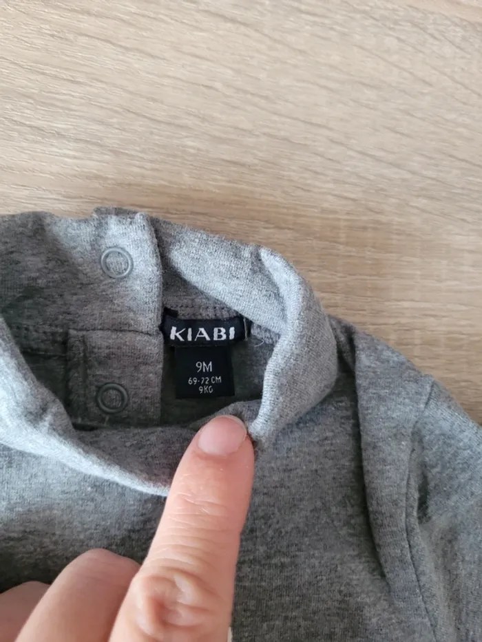Lot de 3 sous-pulls fille en 9 mois - photo numéro 11