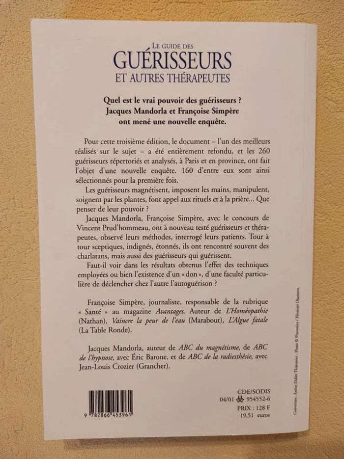 Le guide des guérisseurs et autres thérapeutes - photo numéro 2