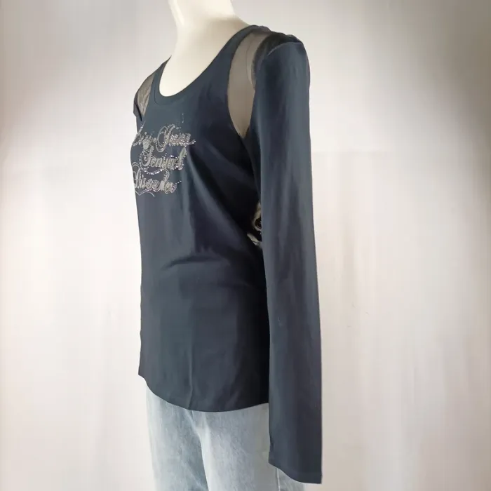 Tshirt à manches longues - Liu Jo Jeans - L A1253 - photo numéro 2