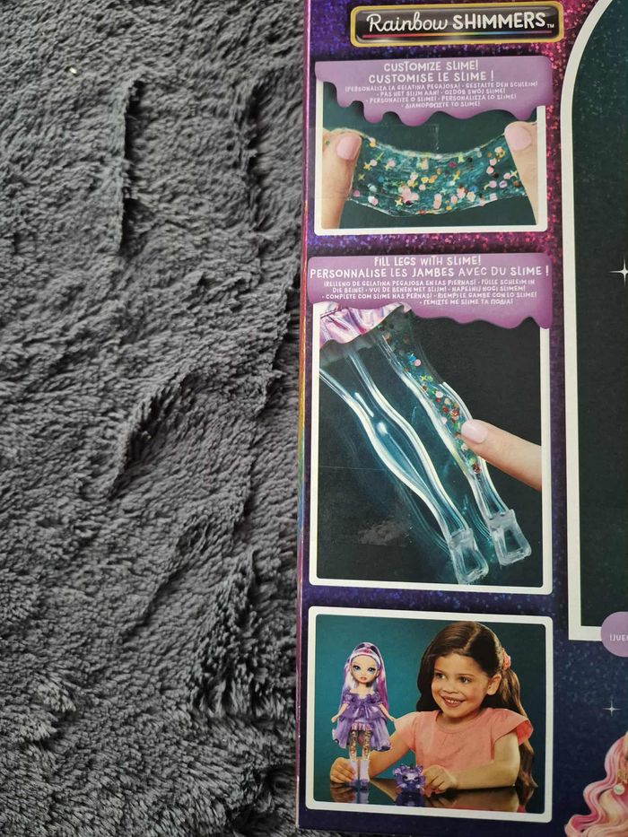 Poupée Rainbow High - Violet - Rainbow Shimmers avec slime - photo numéro 3