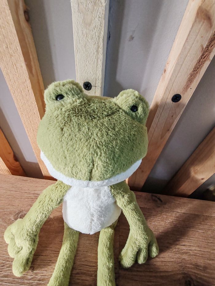 Grenouille verte jellycat - photo numéro 2
