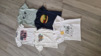 Lot de 5 tee-shirts manches courtes, garçon, taille 5 ans