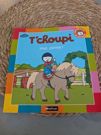 Livre Tchoupi U poney