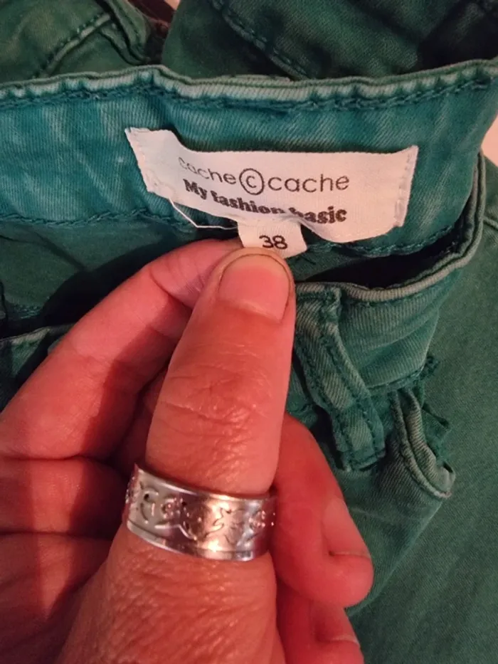 Lot 2 jeans cache cache - photo numéro 4