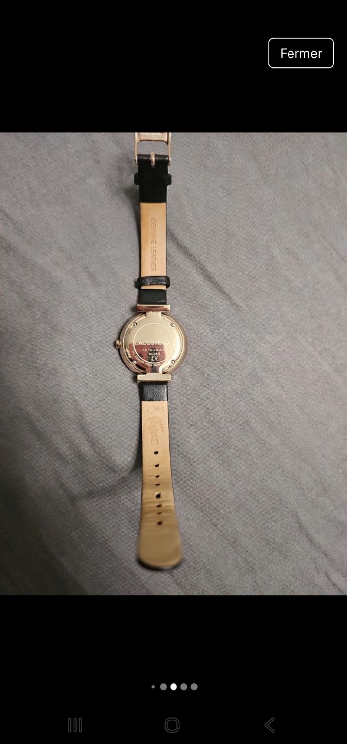 Montre lacoste femme - photo numéro 4