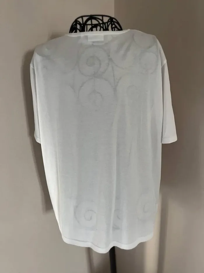 Tee-shirt blanc Taille XXL - photo numéro 4