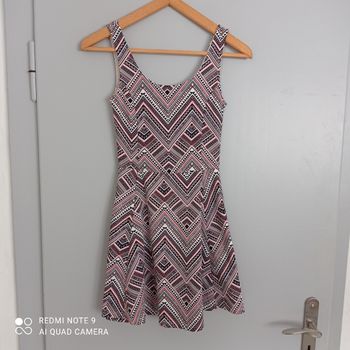 Robe à motifs géométriques t34/36