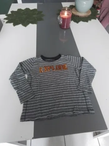 Maillot lm "explore" 4-5 ans