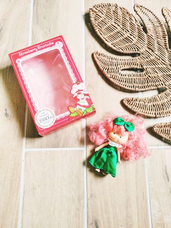 🍓Poupée Charlotte aux fraises n°50 Mon anniversaire avec sa boîte collection Altaya