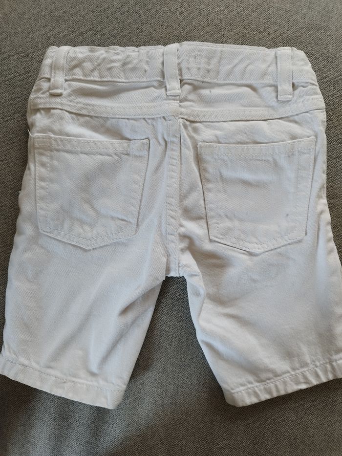 Bermudas blanc enfant - photo numéro 2