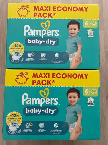 Pampers taille 6
