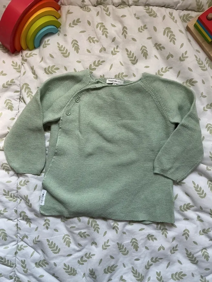 gilet léger vert menthe 12 mois nopppies baby - photo numéro 3