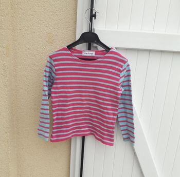 Haut rayé filles cap d'Armor taille 6 ans 