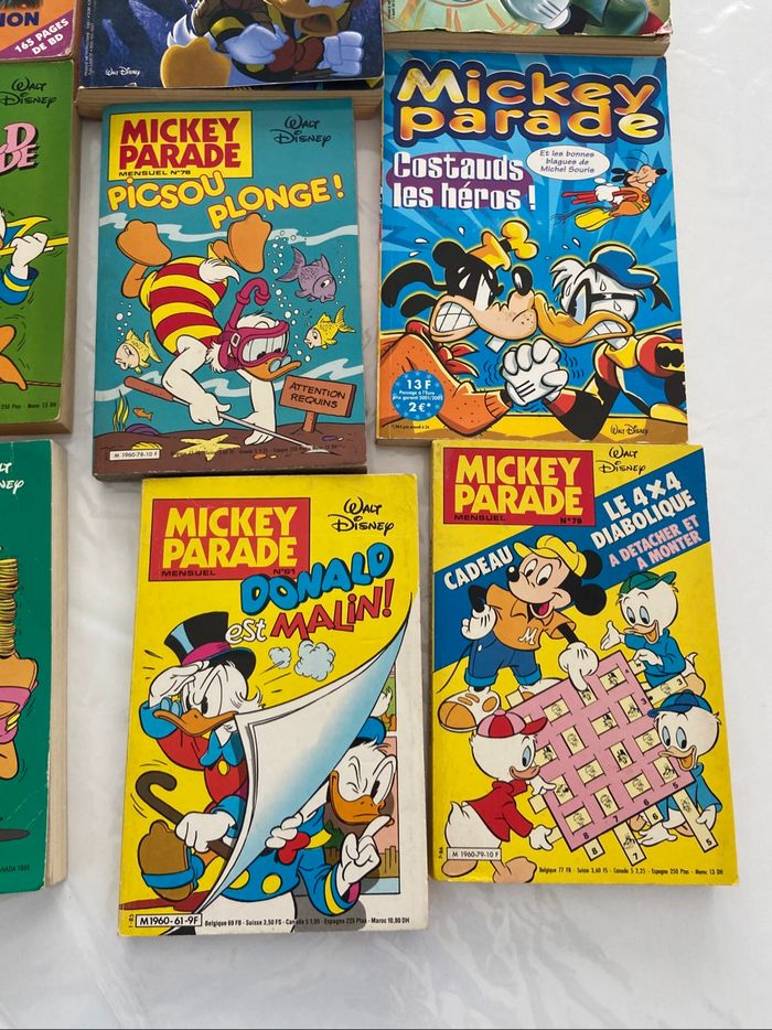 Lot livres Mickey parade géant - photo numéro 7
