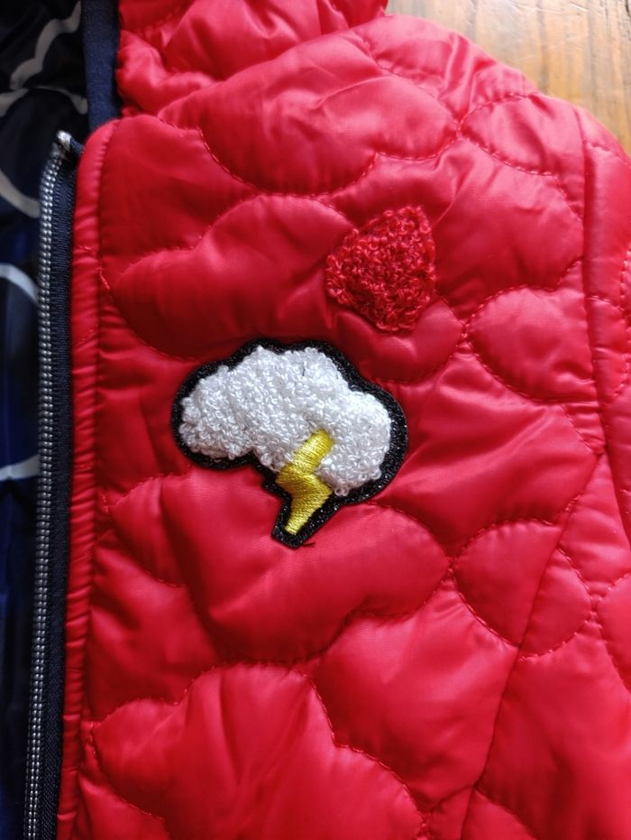 Doudoune réversible Catimini 4 ans - photo numéro 7