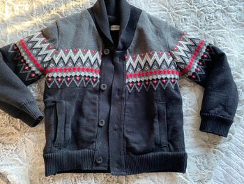 Gilet jacquard 5 ans