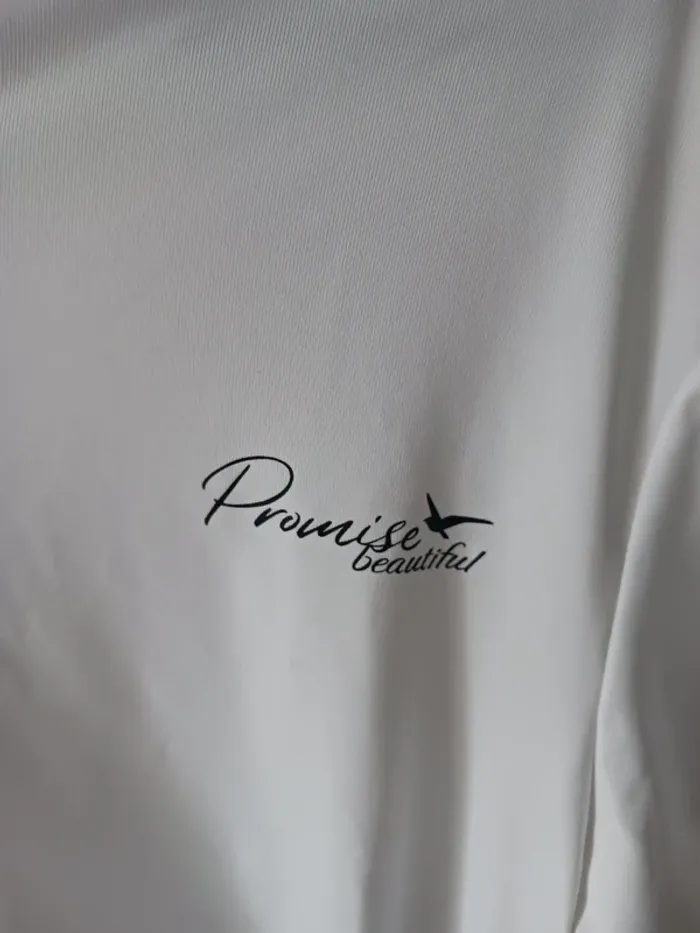 Tee-shirt shein blanc taille M - photo numéro 2