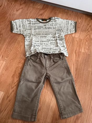 Ensemble timberland et benetton