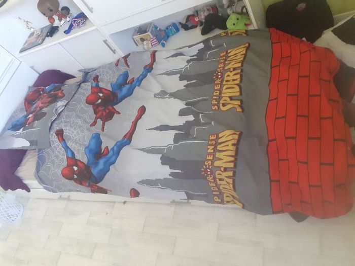 Housse de couette spiderman