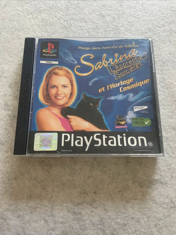 Sabrina L'apprentie Sorcière Et L'Horloge Cosmique Jeu PS1 Complet FR