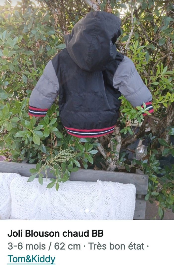 Joli blouson chaud BB - photo numéro 2