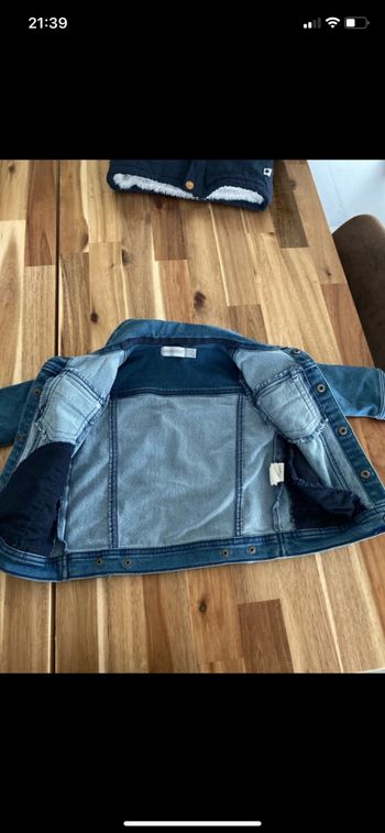 Veste en jean garçon