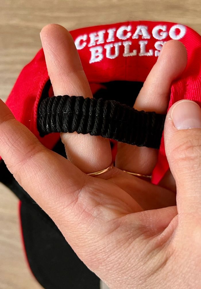Casquette rouge enfant : Chicago Bulls - photo numéro 5