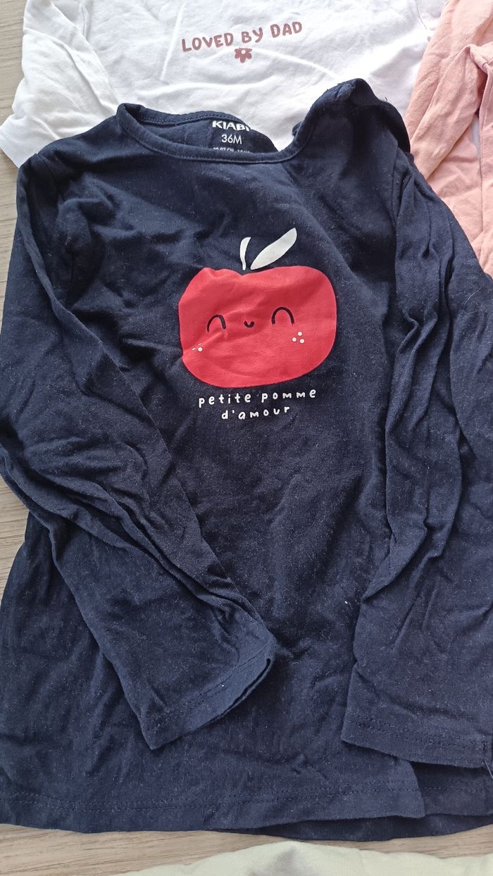 Lot de tee shirt - photo numéro 3