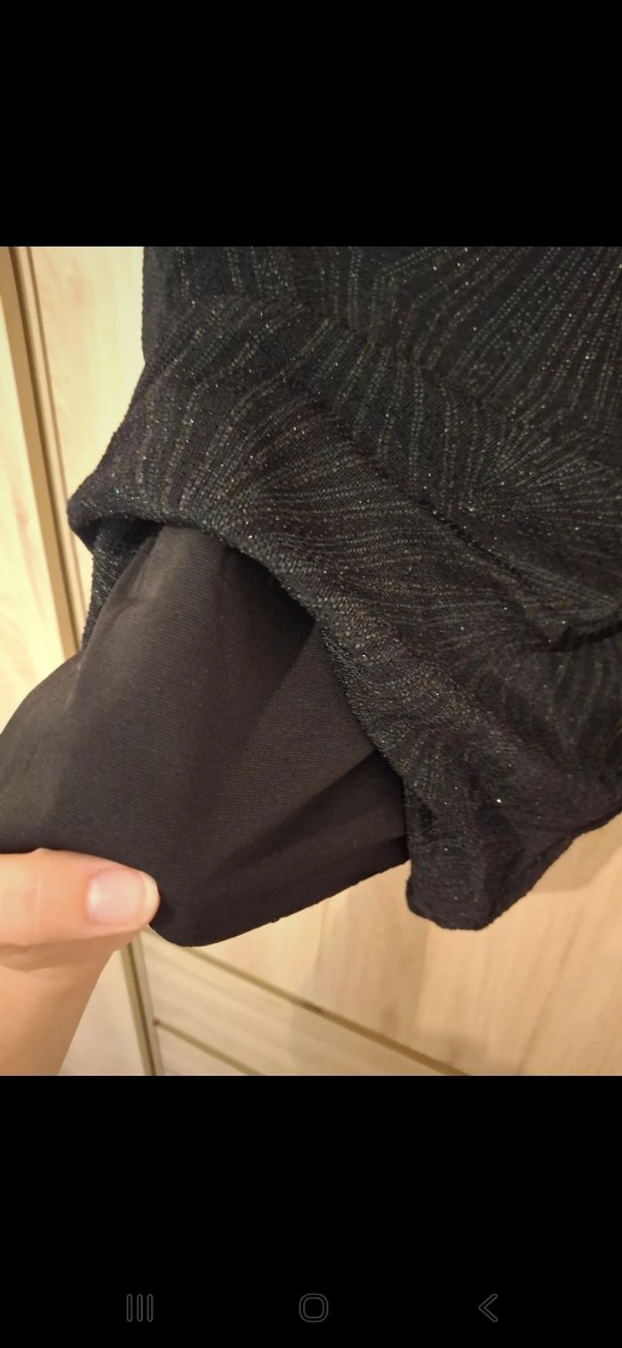 Robe noire à paillettes - photo numéro 3