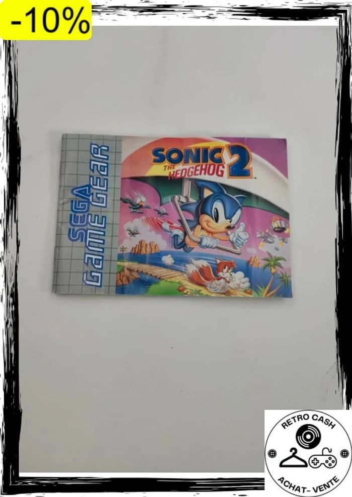 Sonic The Hedgehog 2 - SEGA Game Gear - PAL - Complet - photo numéro 4