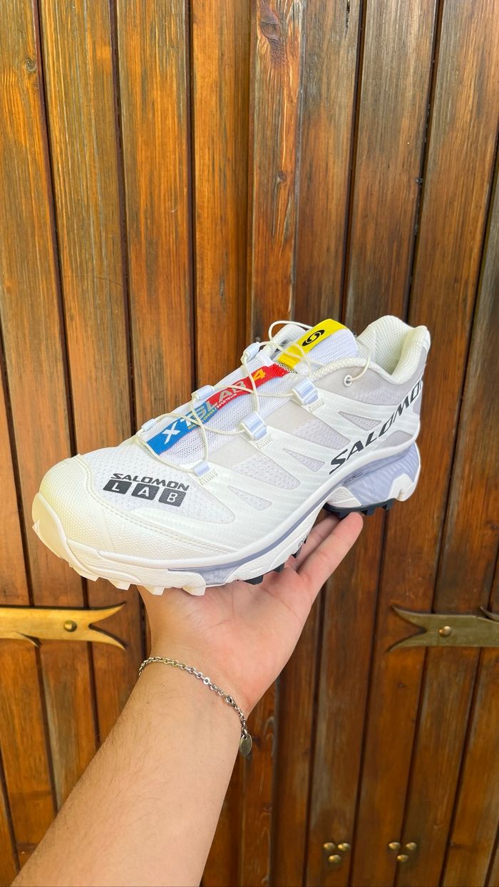 Salomon xt-4 OG Blanches White Ebony Lunar Rock - Taille 42 - photo numéro 3