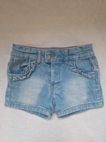 Short en jeans
