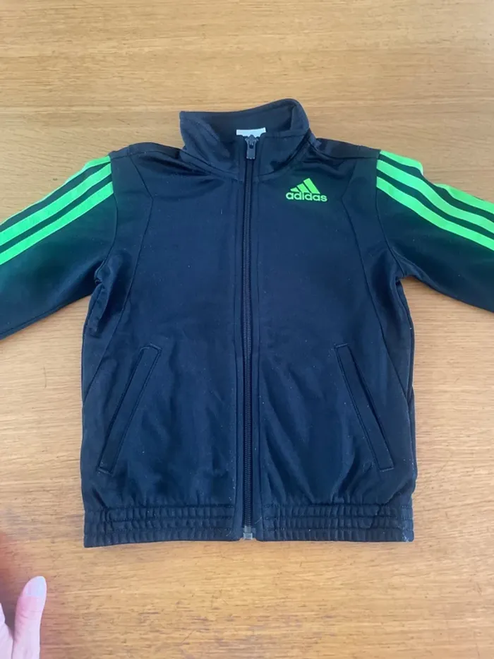 Veste survêtement adidas 3-4 ans - photo numéro 2