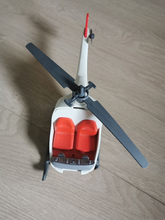 Hélicoptère playmobil police - photo numéro 2