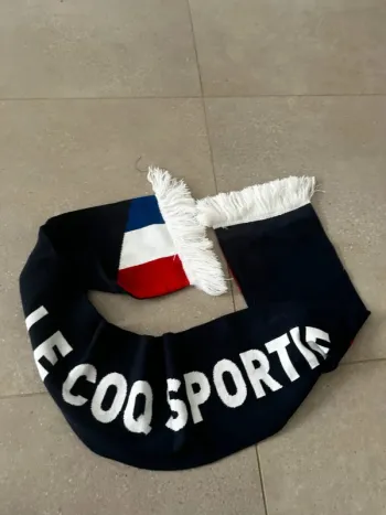 Echarpe rugby france le coq sportif, bon état