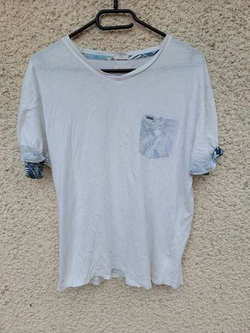 T-shirt manches courtes exotique vintage grunge tie and dye