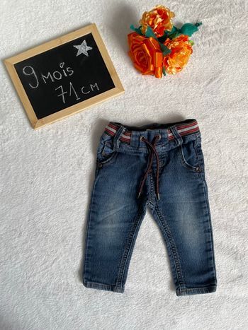 [9M] Pantalon jeans bébé 
