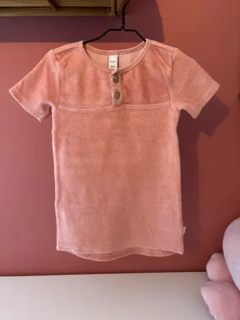 Robe en éponge rose koeka 74/80