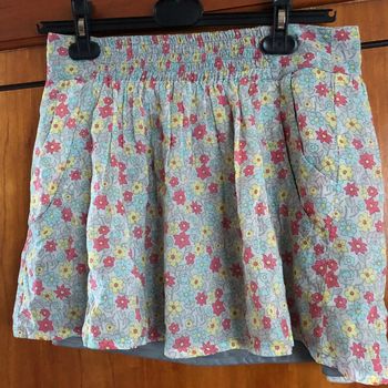 Jupe fleurie Zara S
