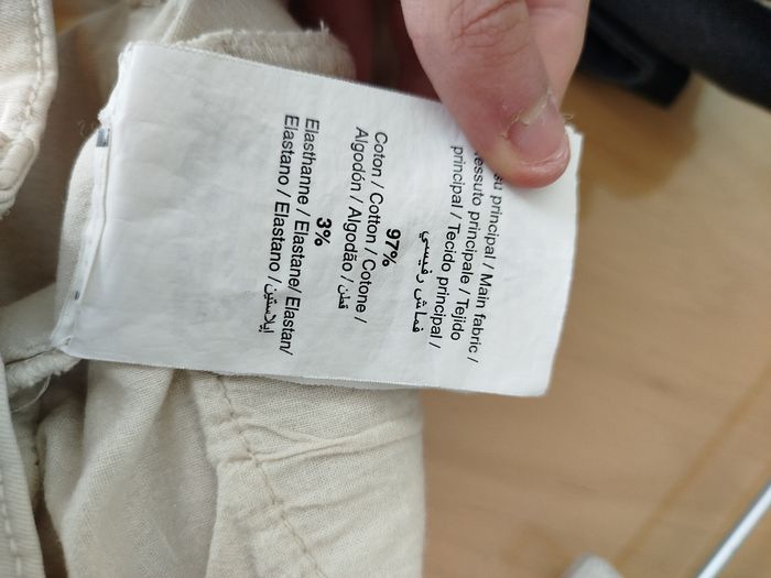 Jean beige/crème taille 34 
Cache-Cache - photo numéro 9