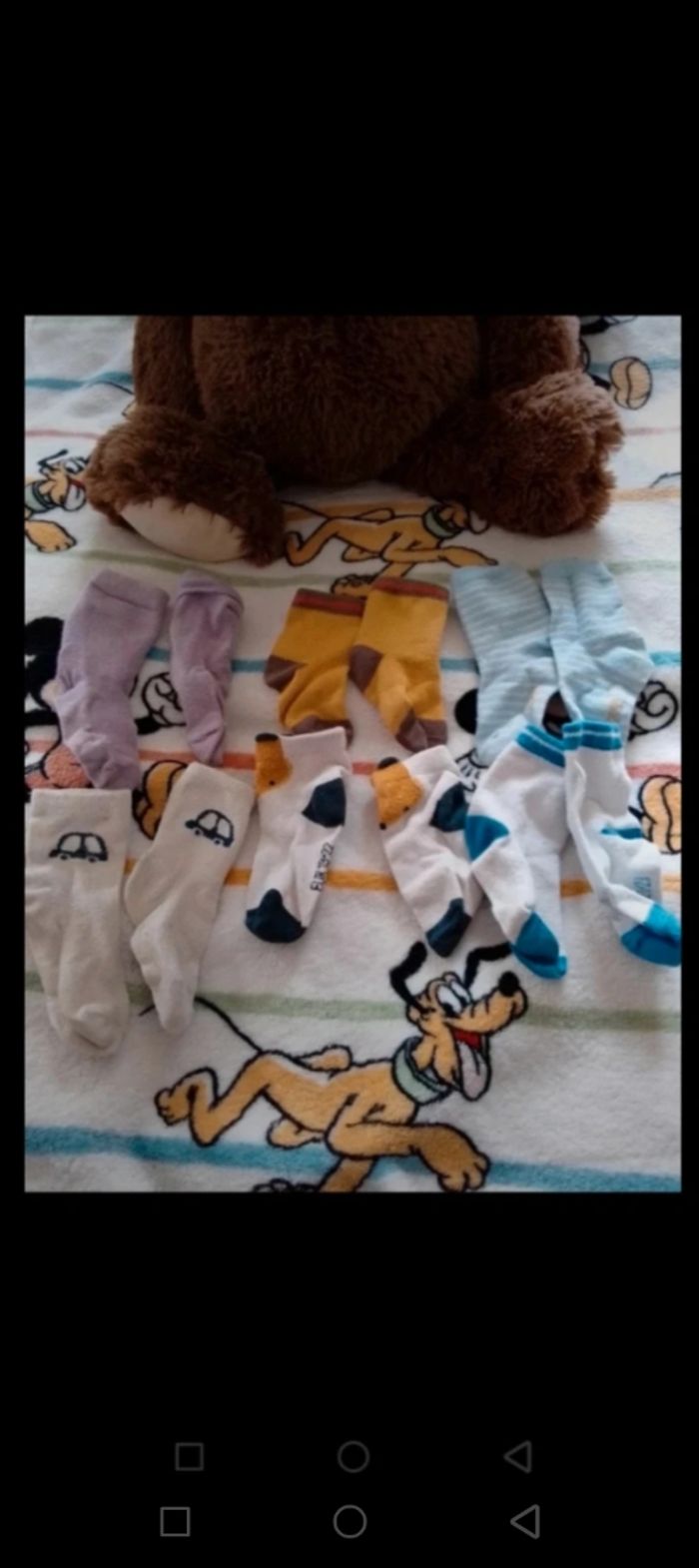 6 petites paires de chaussettes bebe