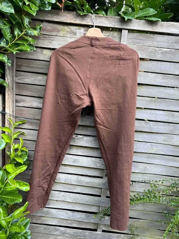 Pantalon femme marron l’olive verte – Taille 44 - photo numéro 7